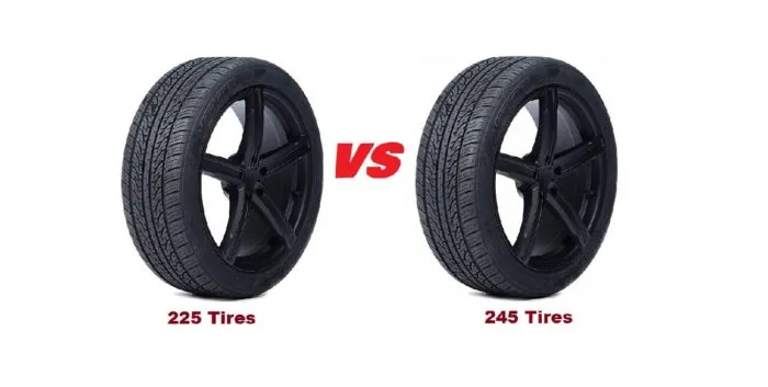 Can I Replace 245 Tires With 225