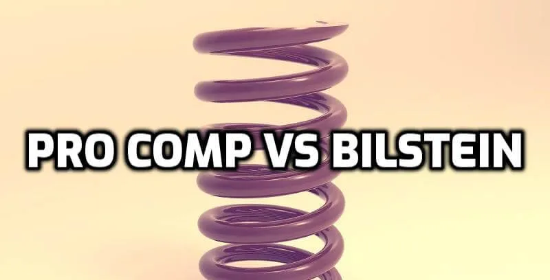 Pro Comp es9000 Vs Bilstein 4600 Shocks Pro Comp es9000 Vs Bilstein 4600 Shocks