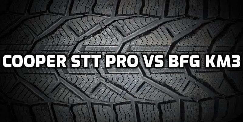Cooper STT PRO vs BFGoodrich KM3